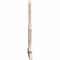 Ekena Millwork Saratoga Smooth Timber Gable Bracket, Douglas Fir, 60"W x 35"H x 1 1/2"D x 3 1/2"F, 14/12 Pitch GBW060X35X0204SAR00SDF - alternate 4